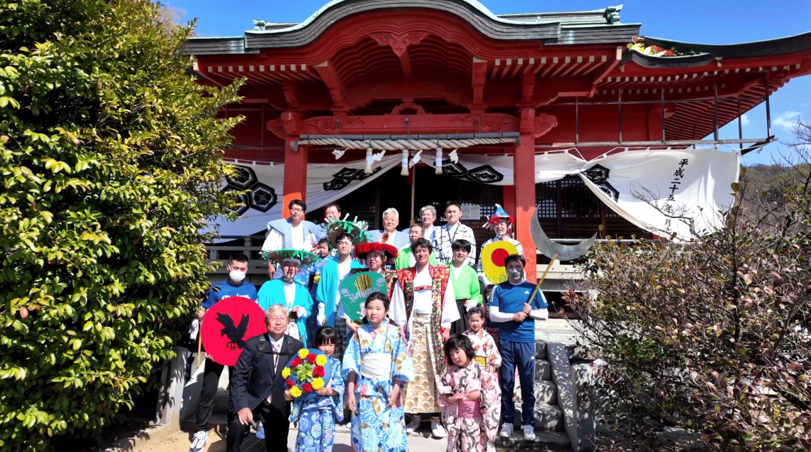 midokoro_nenbutsu_202504_みどころ_厳島神社1200年式年祭「北条念仏踊」が復活！